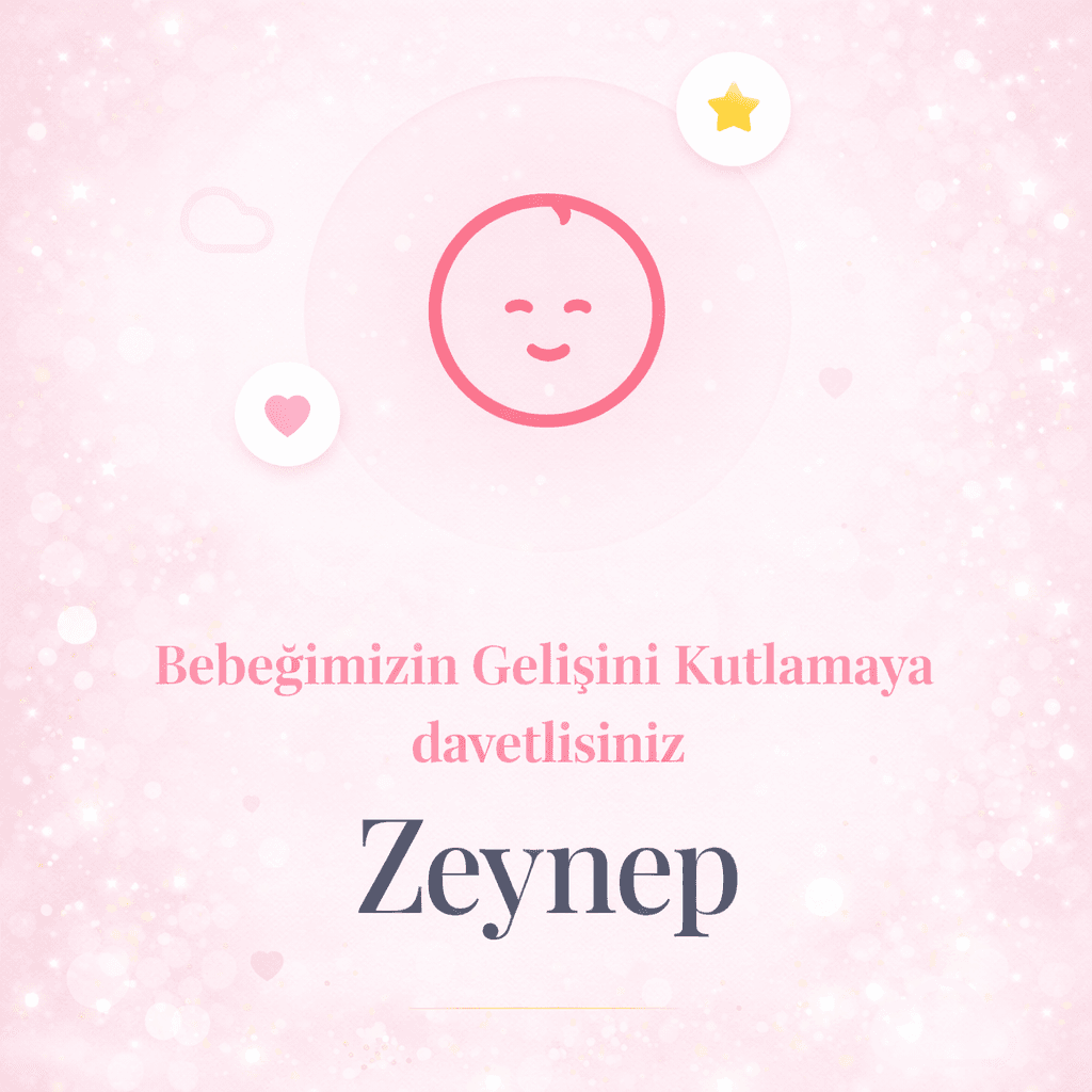 Baby Shower Invitation – Pink