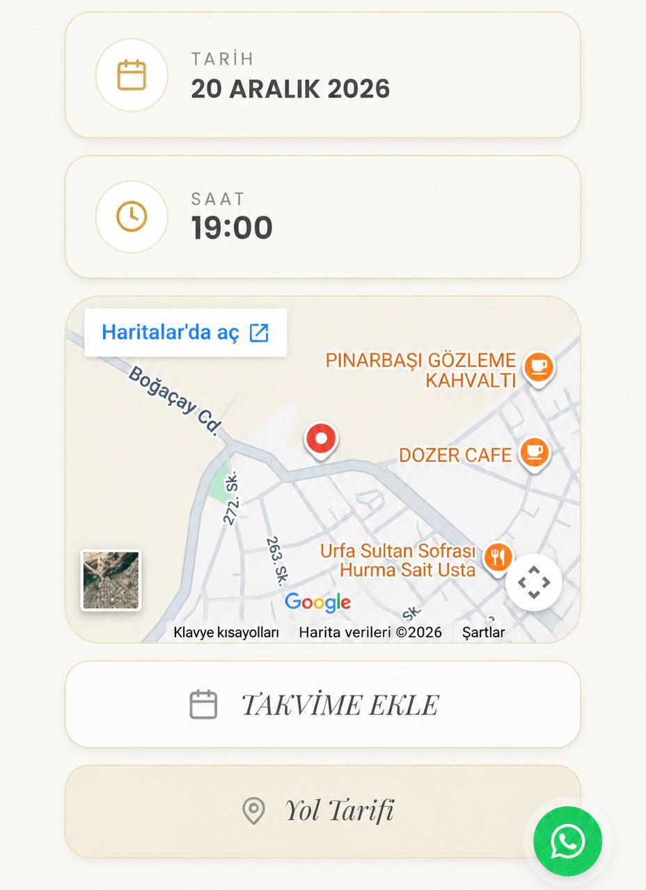 Düğün Davetiyesi - Akdeniz 4