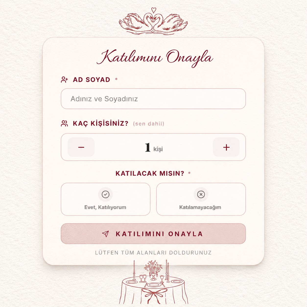 Düğün Davetiyesi - Karasevda 9